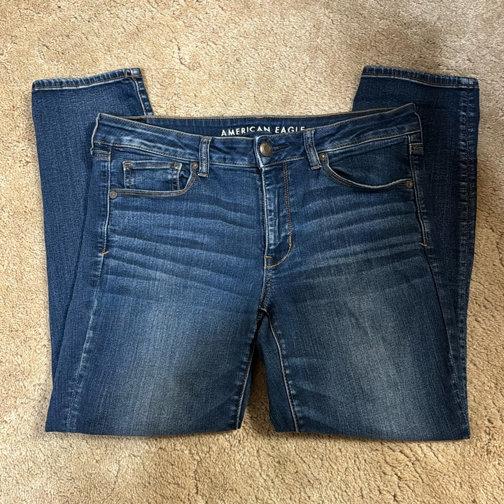 American Eagle skinny jeans 12 short